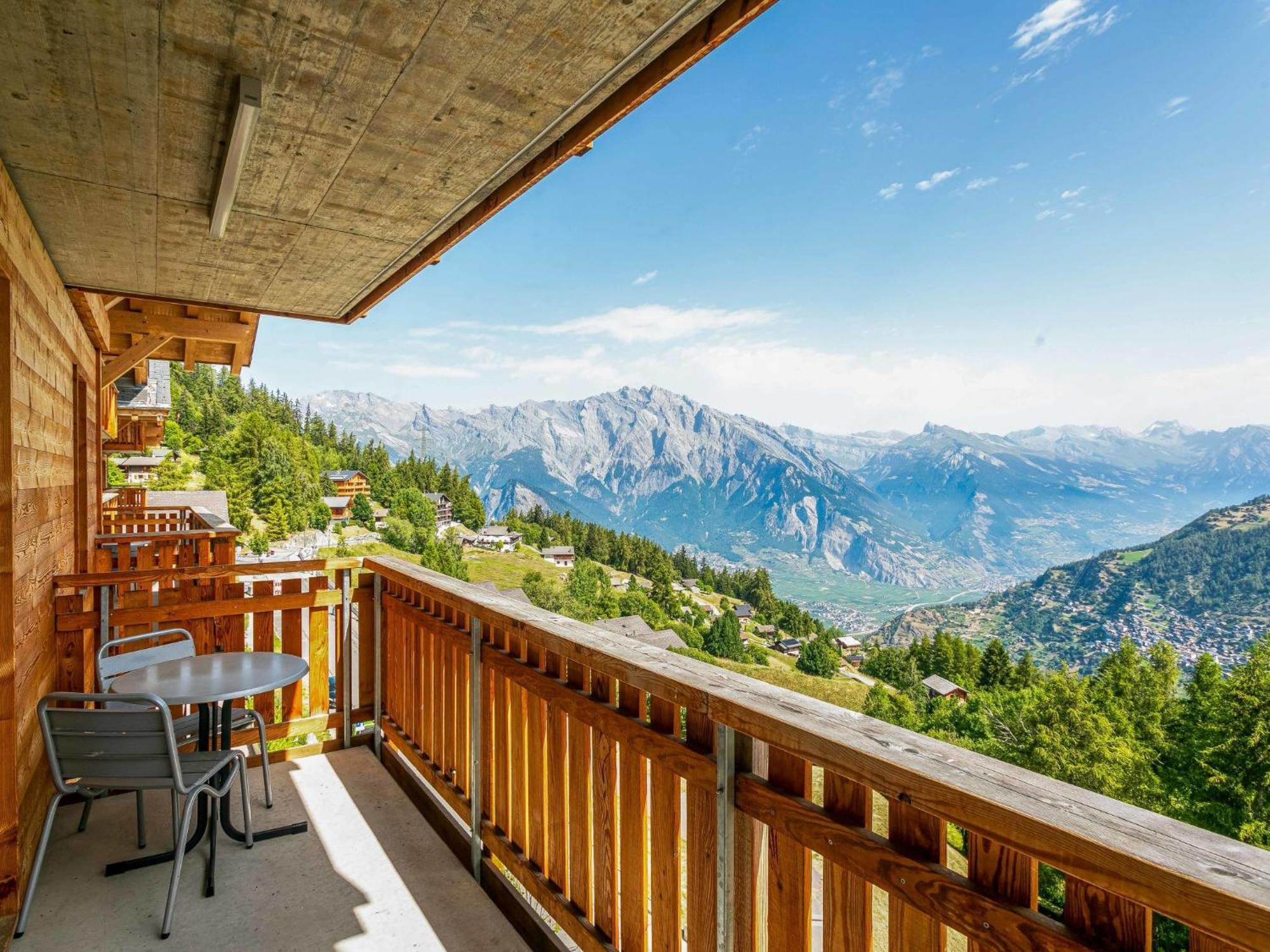 Apartment T-Resort La Tzoumaz 3P6 Vue Vallee By Interhome Exteriör bild