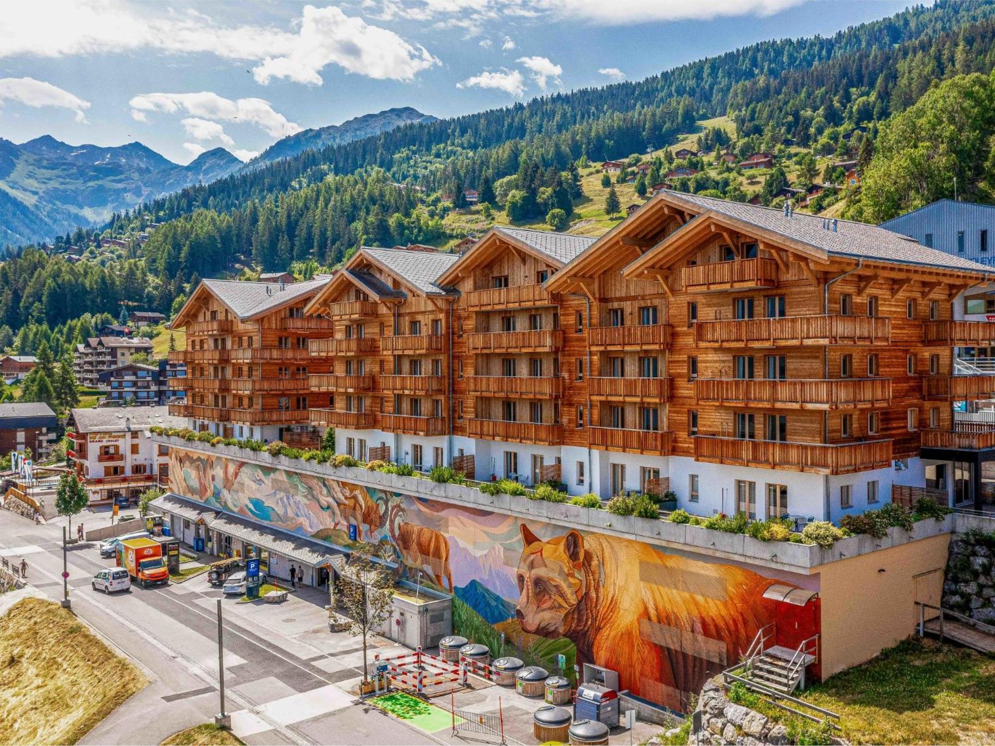 Apartment T-Resort La Tzoumaz 3P6 Vue Vallee By Interhome Exteriör bild
